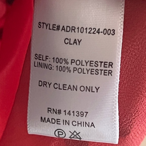 EUC | Astr the Label | Tie Waist Pleated Dress in “Clay” | Size Medium - Picture 3 of 4